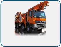 Drilling units, Rotary wash drillings, Core drillings, E+M drilling technologies Berlin - UH3